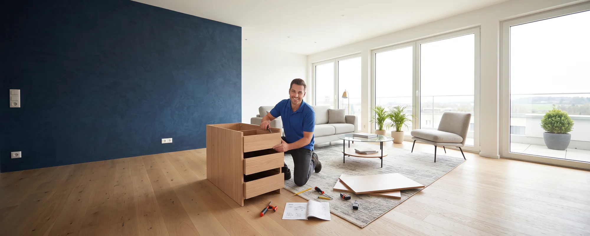 Professional assembling furniture